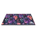 Midnight Bloom 5x10 Stall Mat