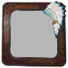Rustic Southwestern Headdress Mirror 20x20