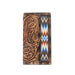 3D Hand Tooled Scroll Rodeo Wallet