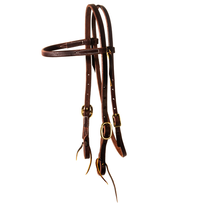 Double Buckle Browband Headstall
