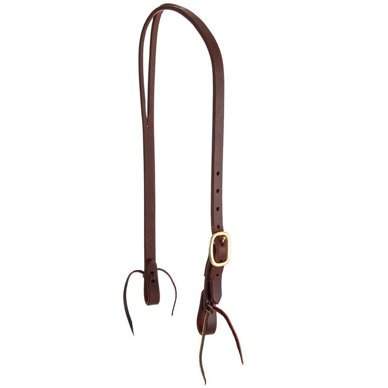 3/4" Oiled Slit Ear Headstall