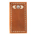 Nocona Rodeo Style Rawhide Lace Concho Wallet