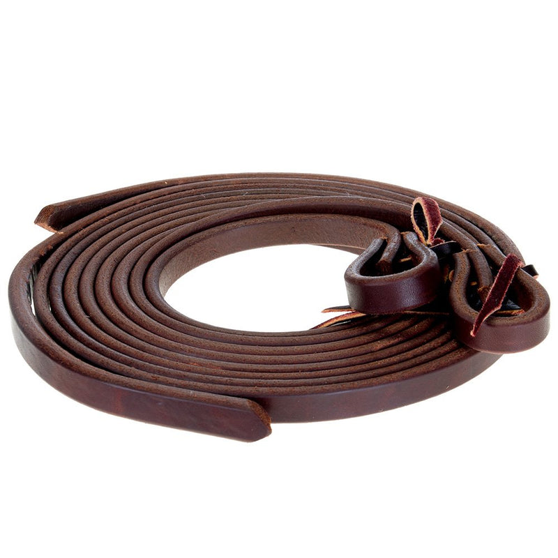 5/8in Oiled Harness Leather Split Reins