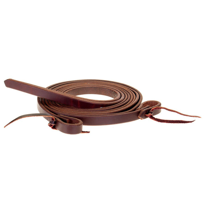 3/4in Oiled Harness Leather Split Reins