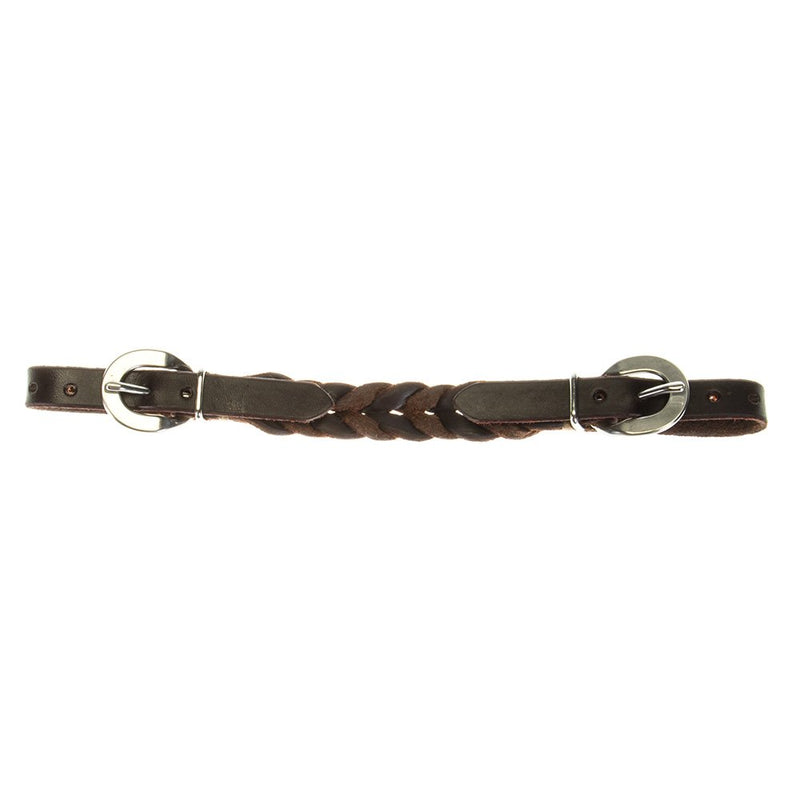 Tack Braided Oiled Harness Leather Curb Strap