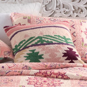 Desert Rose Aztec Hooked Pillow