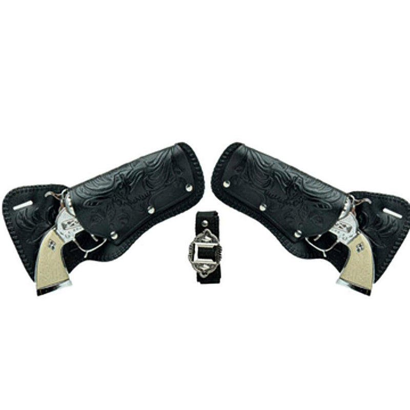 Stage Couch Double Holster Gun Set