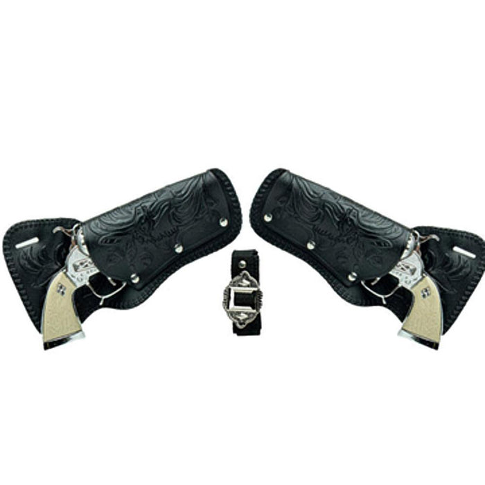 Stage Couch Double Holster Gun Set