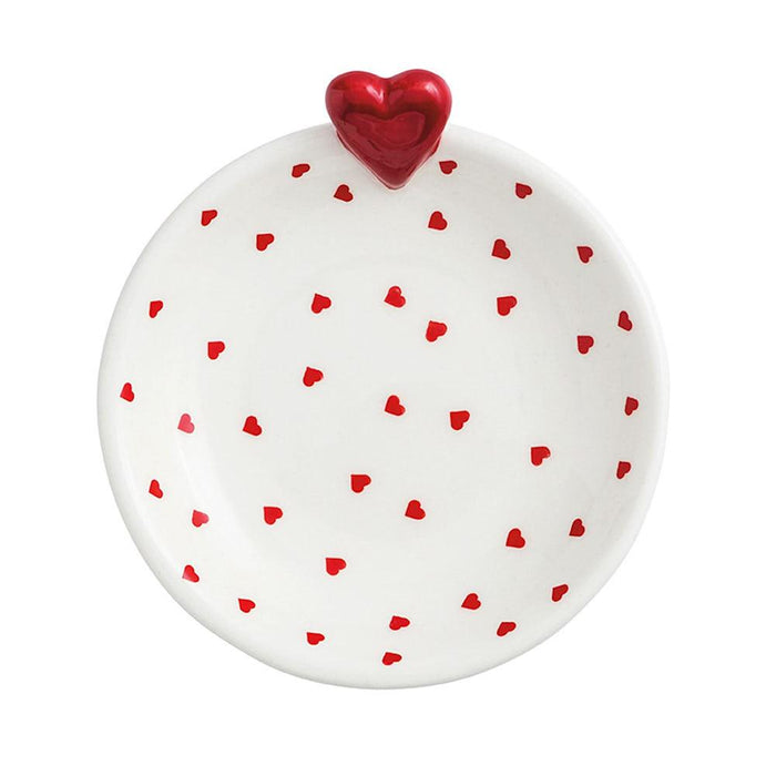 Red Heart Tidbit Dish