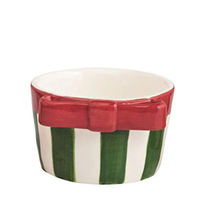 Christmas Bow Tidbit Bowl