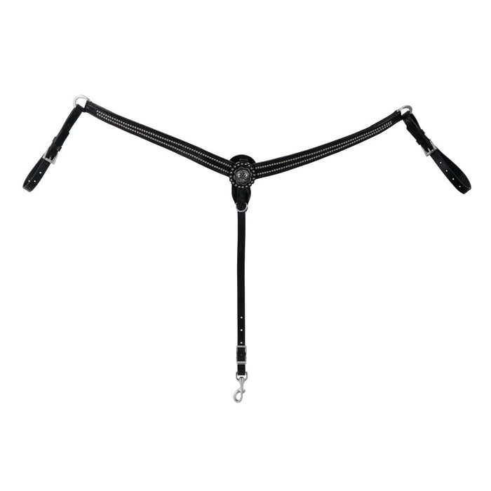 Back In Black Breast Collar