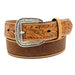 Mens Croco Print Floral Belt
