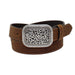 Ariat Light Brown Tooled Belt