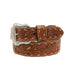 Men's Pierced Leather Belt