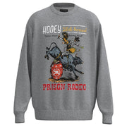 Mens Prison Rodeo Grey Pull Over