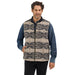 Men's Sherpa Lined Jacquard Vest