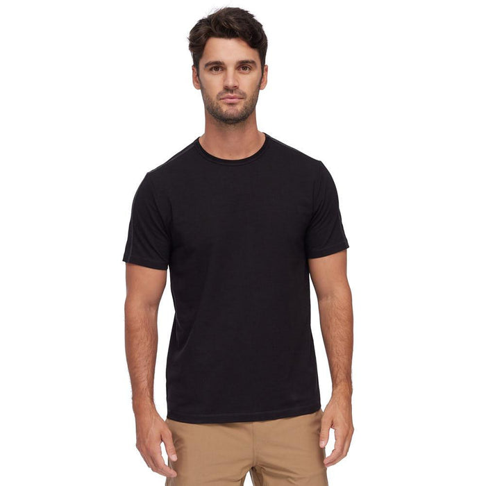 Men's Essential Black Comfort Tee Shirt