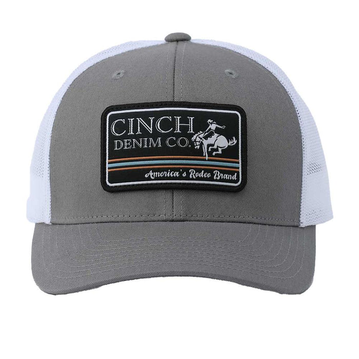 Men's Logo Grey Trucker Cap
