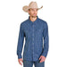 Men's Boot Stitch Print Tek Western Shirt
