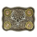 Nocona Buck Skull & Shotgun Shell Buckle