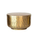 Medium Hammered Aluminum Container w/Lid
