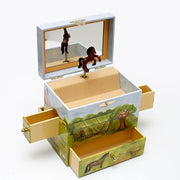 Horse Mical Jewelry Box