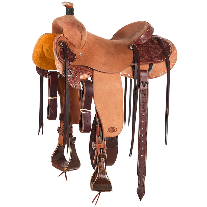 1/4 Breed Floral BC Ranch Roper