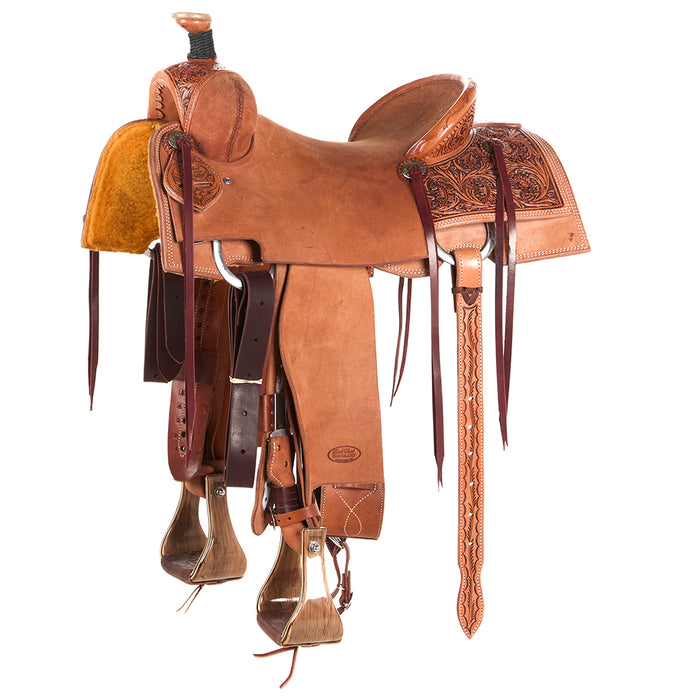 1/2 Breed Oak and Acorn Will James Ranch Roper