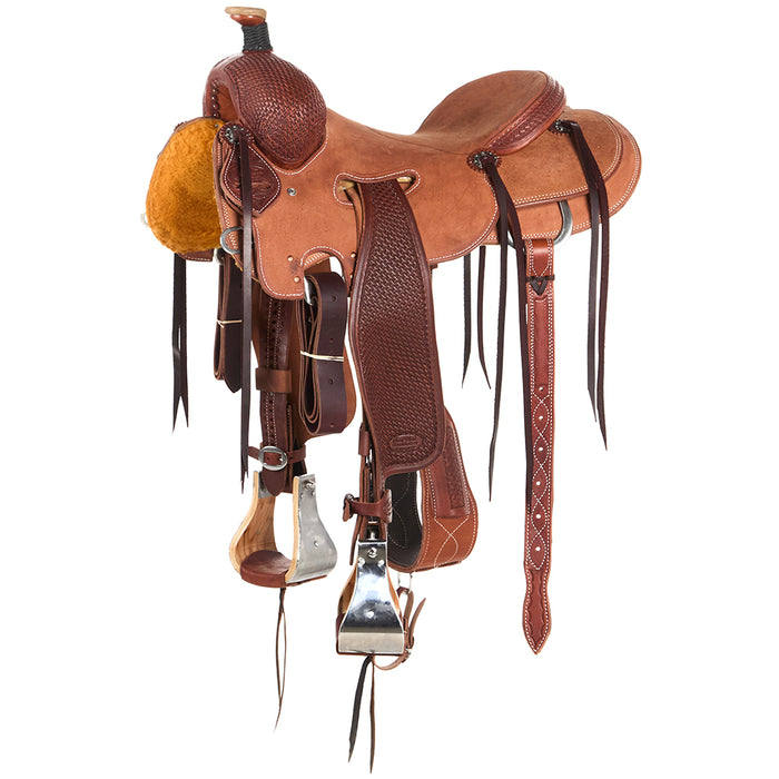 1/3 Breed Basket Stamp Sam Houston Ranch Roper