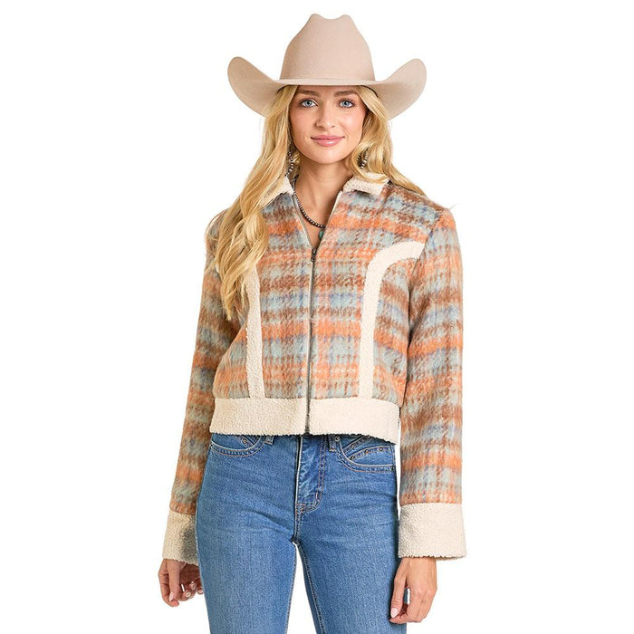 Women's Plaid Jade Jacket
