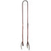 Bleeding Heart Harness Leather Burgundy Roping Rein