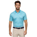 Mens Freemont Wave Print Performance Polo