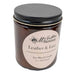 Leather/Lace 8oz Amber Glass Jar Candle