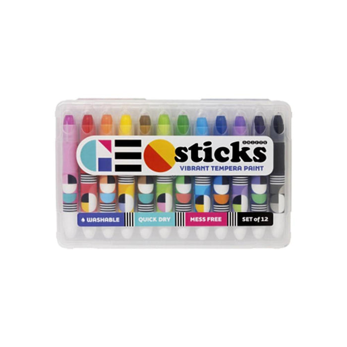 Geo Bright Tempera Paint Sticks