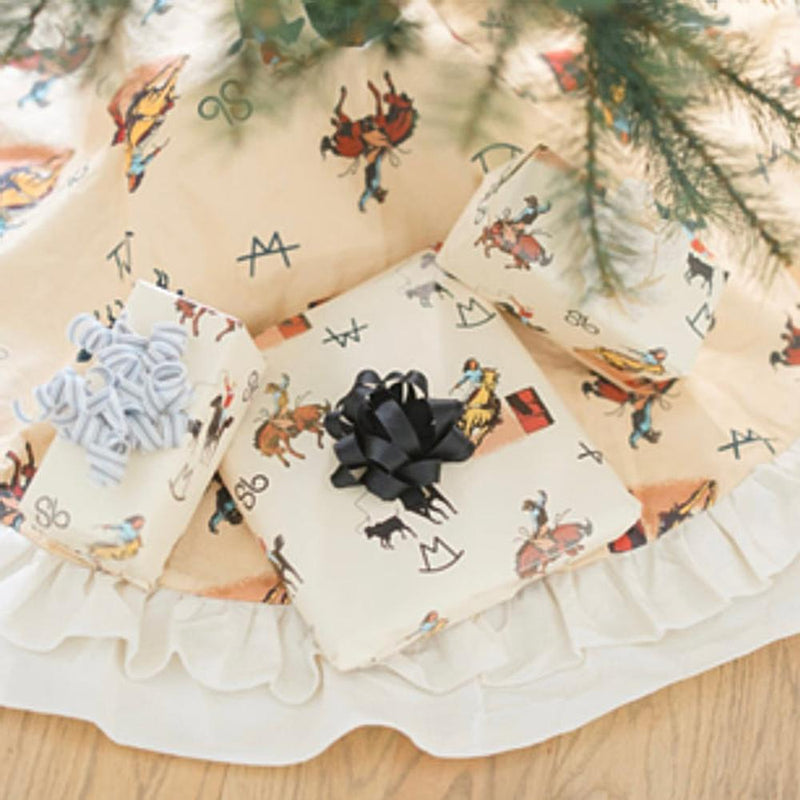 Vintage Cowboy Wrapping Paper