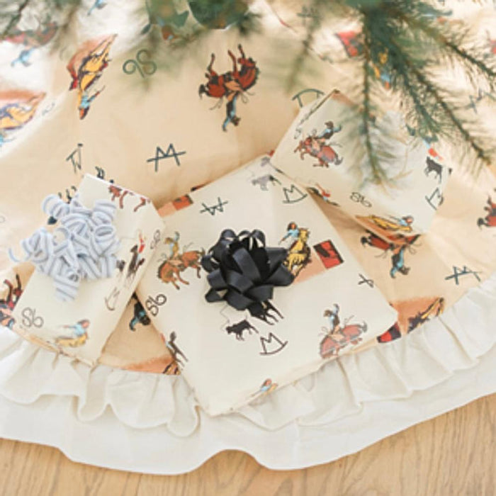 Vintage Cowboy Wrapping Paper