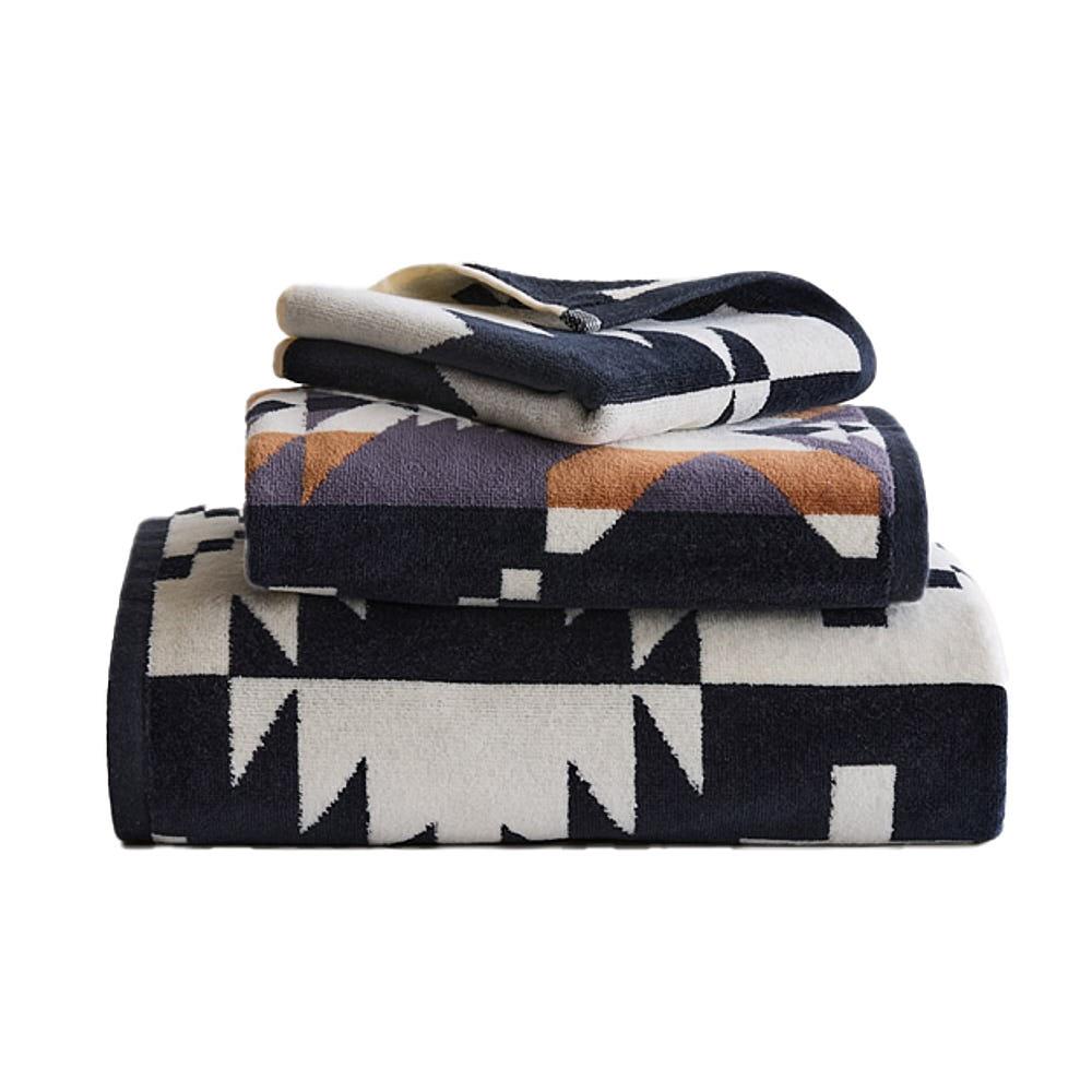 Pendleton Woolen Mills Inc. Jacquard Spider Rock Black/White Hand