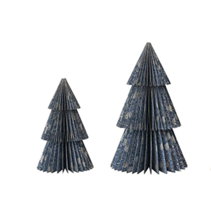 Blue Folding Honeycomb Tree 2/Piece