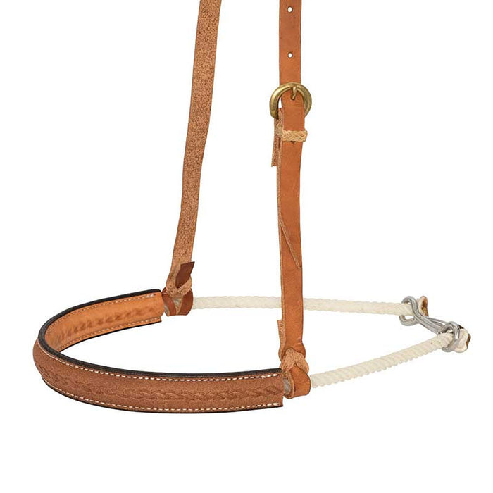 1in Leather Covered Single Rope Noseband
