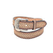 Vintage Basket Stamp Mens Belt