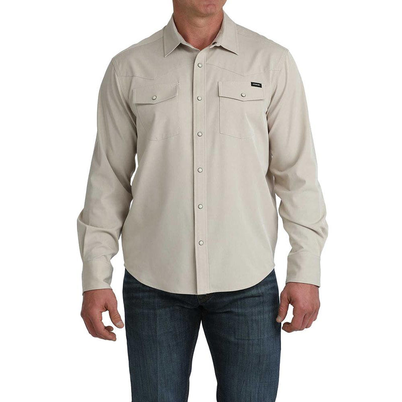 Men's Camp Khaki Snap Shirt