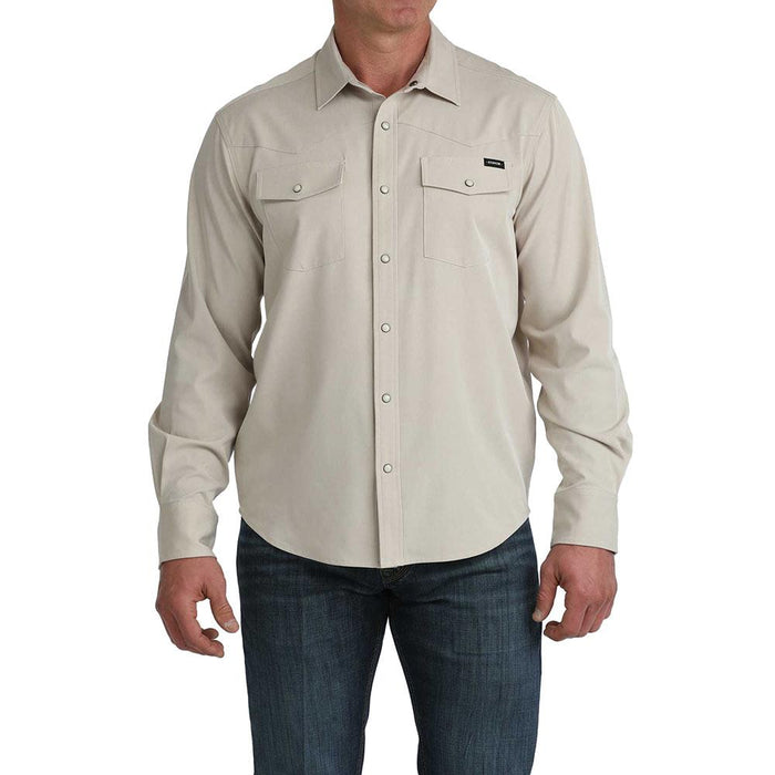 Men's Camp Khaki Snap Shirt