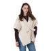 Women's Tie Cream Cardigan