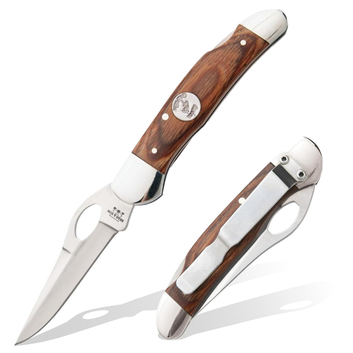 Heritage Walnut Locking Cowhand Pocket Knife