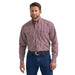 Men's George Strait Wine Plaid Shirt