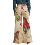 Lainey Wilson Horse Cheeky Wide Leg Jeans