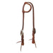 Working Tack Single Ear Headstall with Floral Cart Buckle