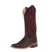 Women's Brown Lux Caiman Vamp 13in Matador Kidskin Top