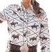 Women's Western Print Top