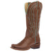 Women's Tawny Brown Cowhide 13In Matching Top Boot